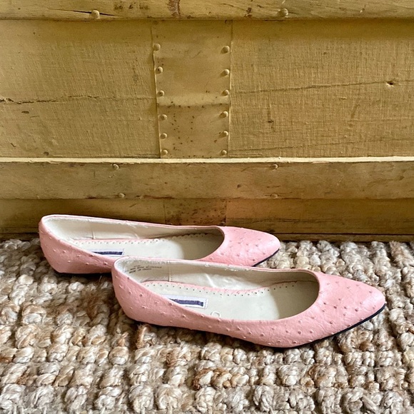 URBAN OUTFITTERS FAIRYTALES ARE TRUE FLATS FAIRY PINK 8 VEGAN - Picture 4 of 12